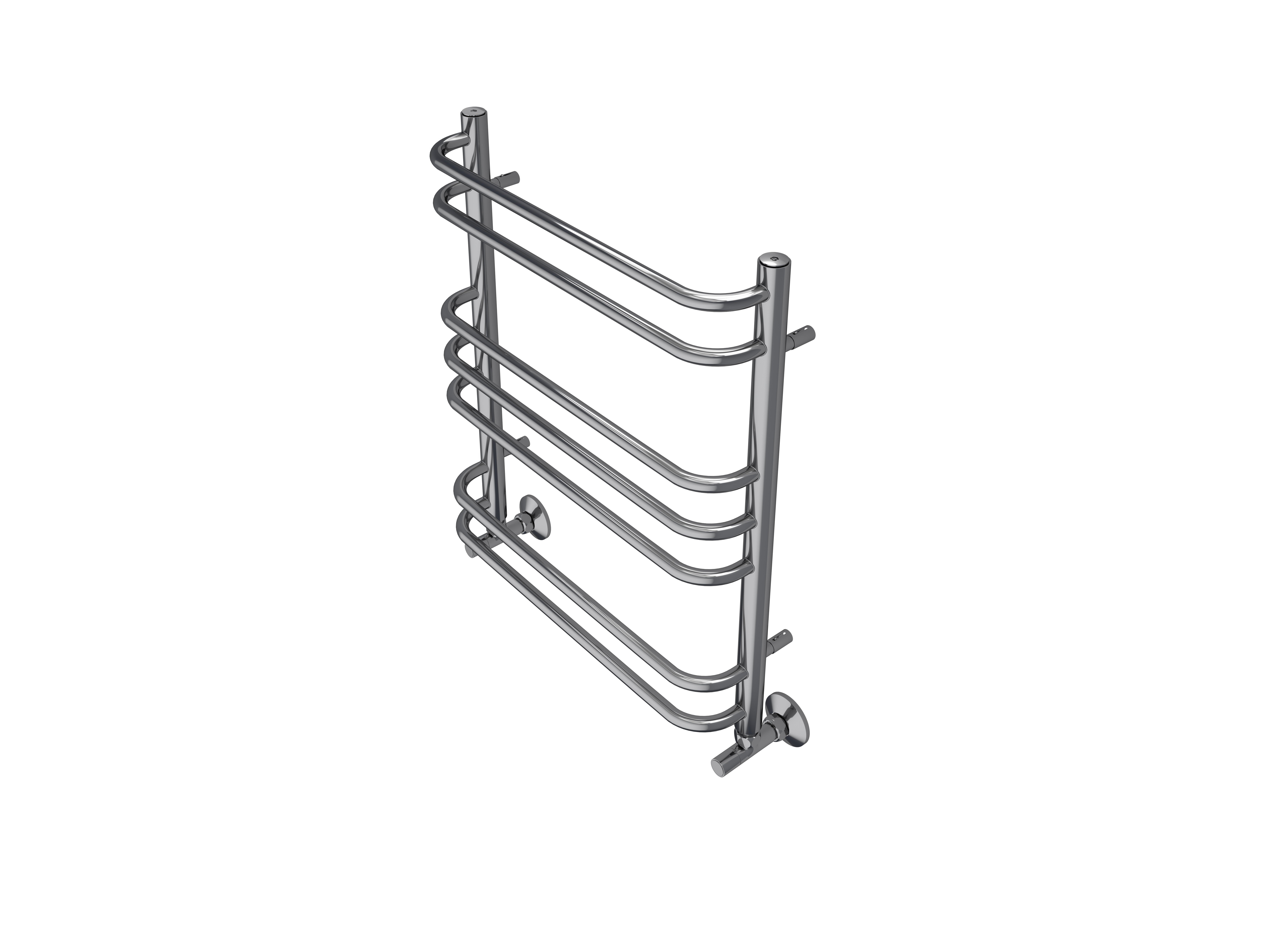 Полотенцесушитель водяной Aquatek Пандора AQ RRС0760CH 60х50 хром