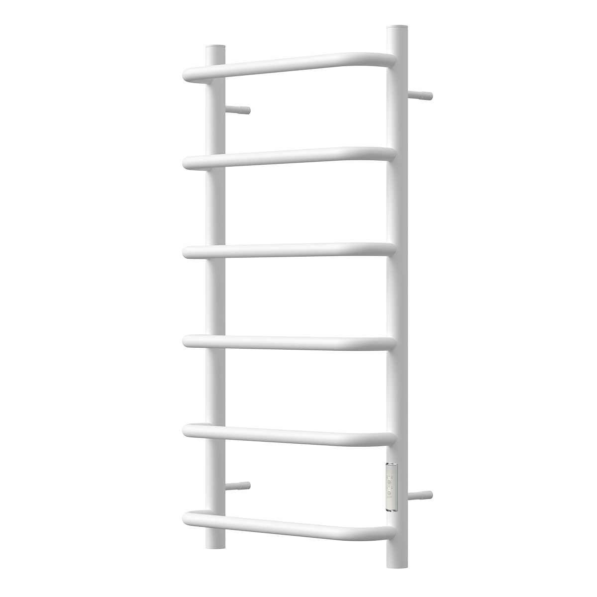 Полотенцесушитель электрический Point PN08848W П6 400x800 диммер справа, белый матовый