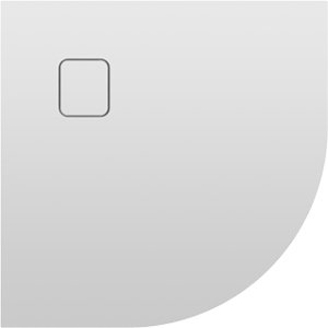 Акриловый поддон для душа Riho Basel 451 DC98 100x100x5 Белый без противоскользящего покрытия