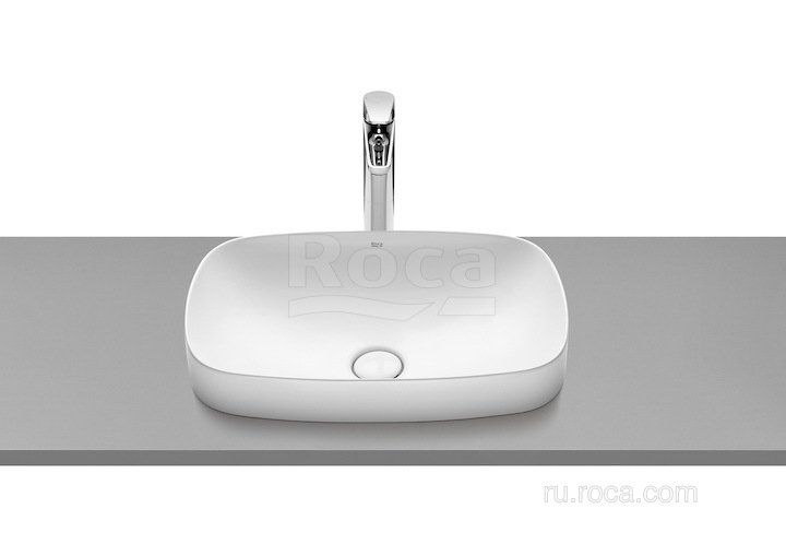 Раковина накладная 55см Roca Inspira 327504000 белый