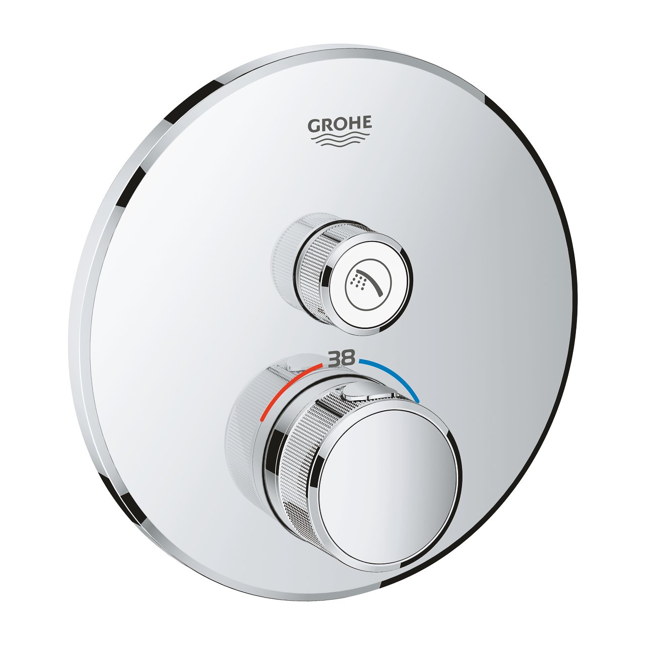 Термостат для ванны с душем Grohe Grohtherm SmartControl 29118000 хром