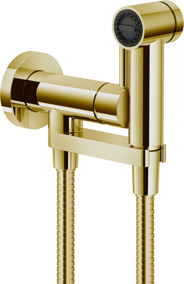 Гигиенический душ со смесителем Nobili AV00600GDP золото