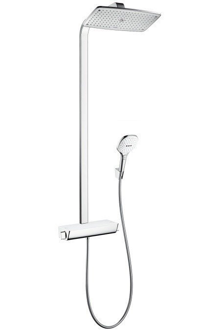 Душевая стойка Hansgrohe Raindance Select E 27286400 хром;белый