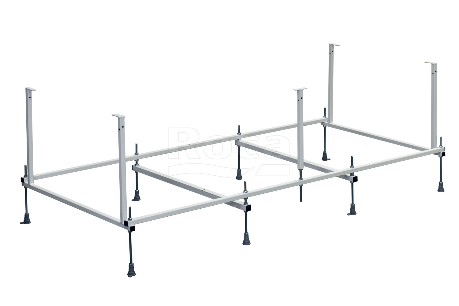 Монтажный комплект для ванны Roca BeCool 180х90 ZRU9307686 (хромированные ручки, каркас, комплект креплений к стене, система слив-перелив)