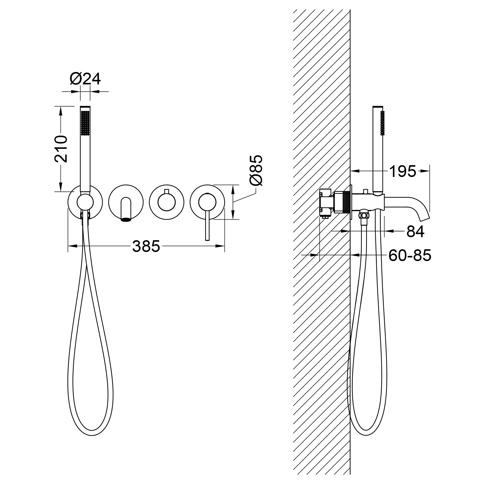 Смеситель для ванны Timo Saona 2314/13YSM никель