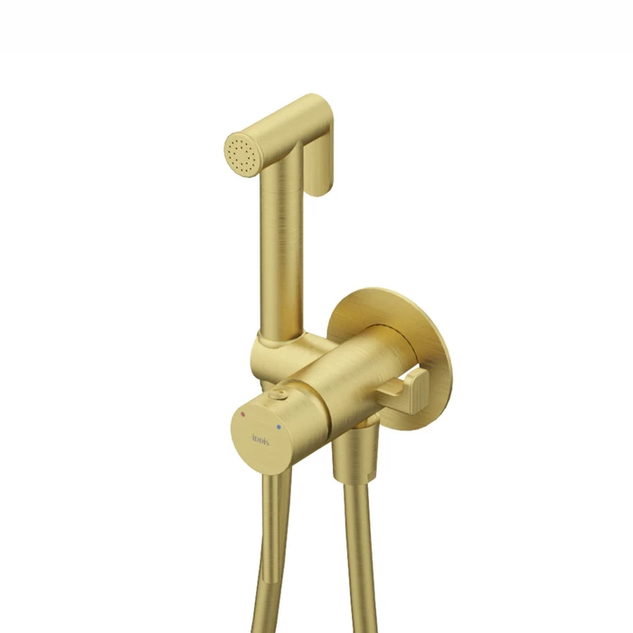 Гигиенический душ со смесителем IDDIS 005MGR0i08 золото матовое
