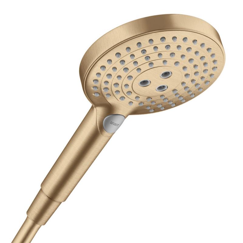 Душевая лейка Hansgrohe Raindance Select S 120 3jet 26530140 бронза шлифованная