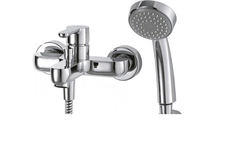 Смеситель для ванны с душем Bravat Stream F63783C-01A хром