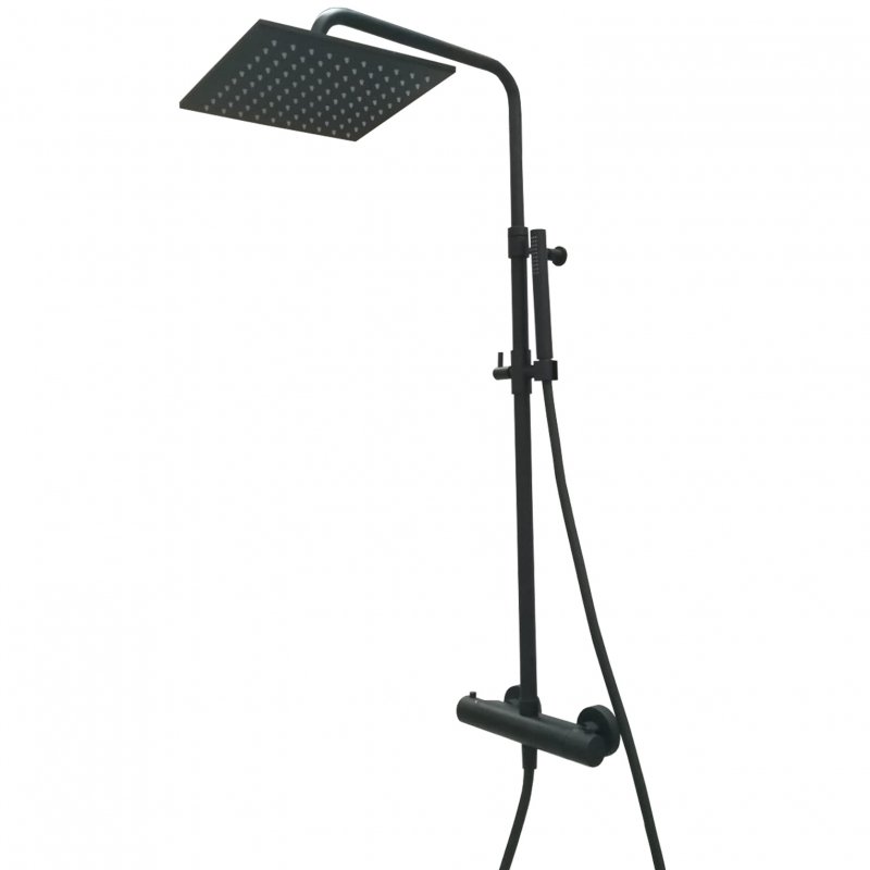 Душевая стойка Webert Elio EL980515560METAL черный матовый