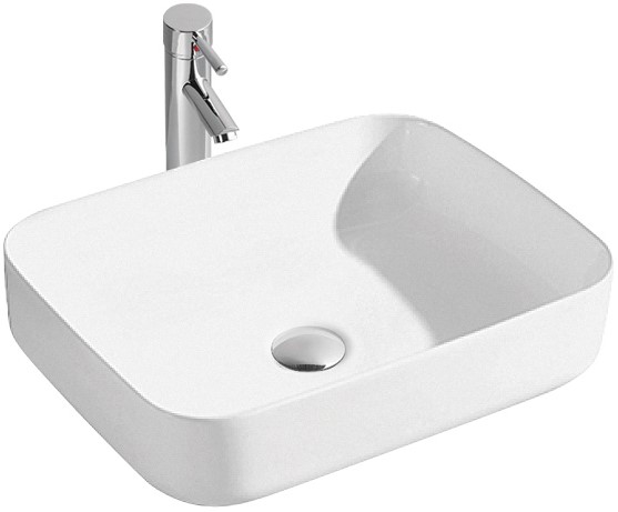 Раковина накладная 50см Aquatek Вега AQ5515-00 белая