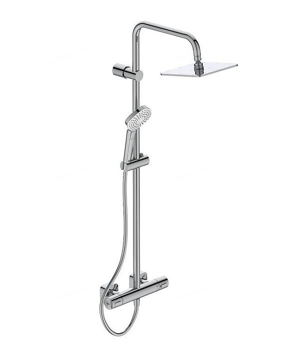 Душевая система Ideal Standard Ideal Rain Cube Evo A6985AA Хром