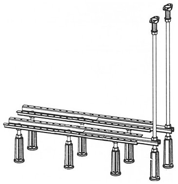 Ножки Mauersberger от 181х81 до 200х90 см