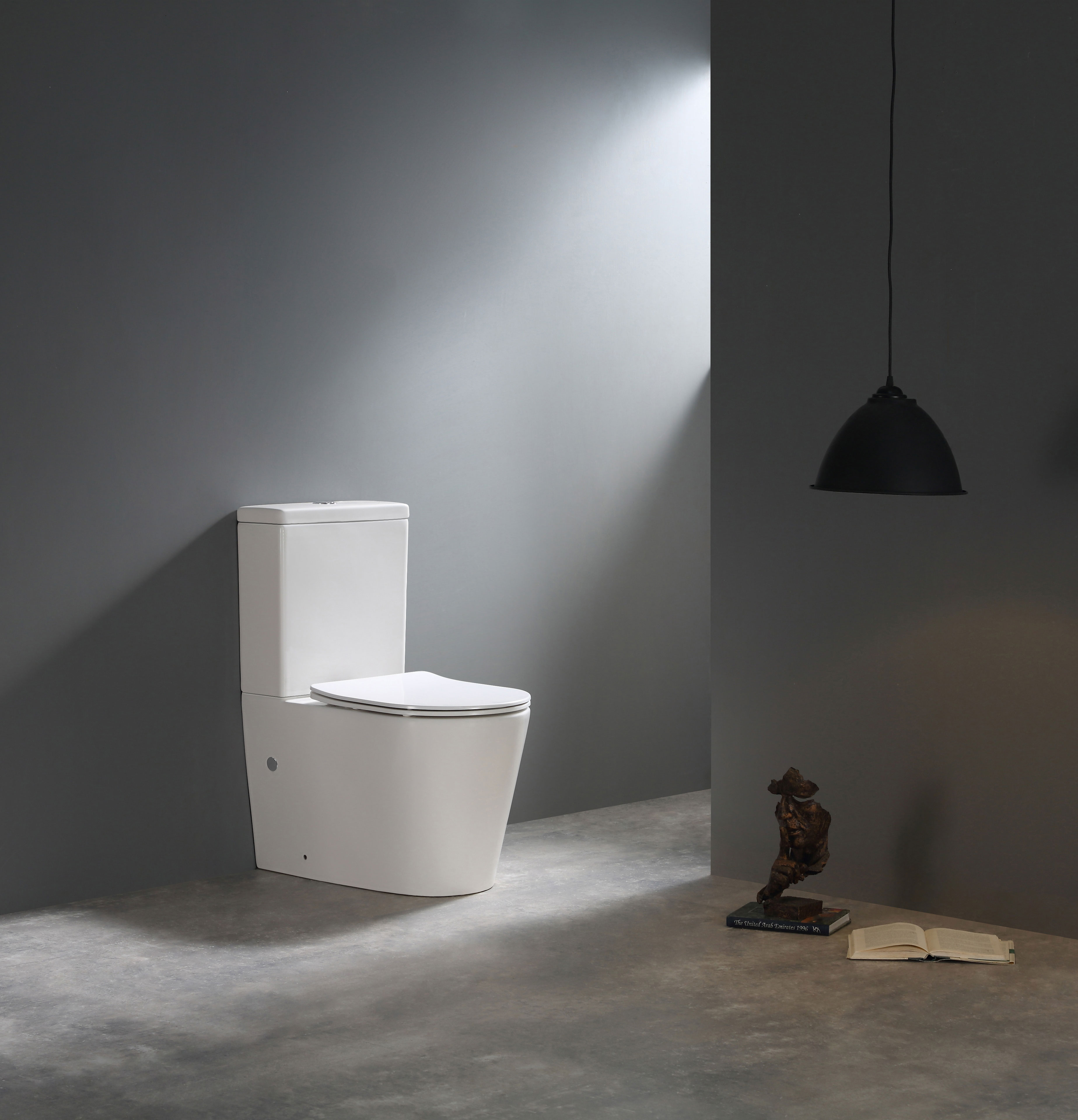 Унитаз напольный Santiline Торнадо SL-5026 белый