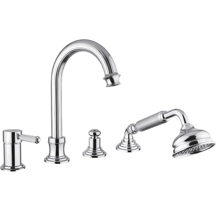 Смеситель на борт ванны Cezares Olimp BVDM-L 01 Хром