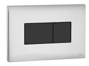 Кнопка смыва для унитазов OLI KARISMA 641019 хром глянцевый/черный матовый