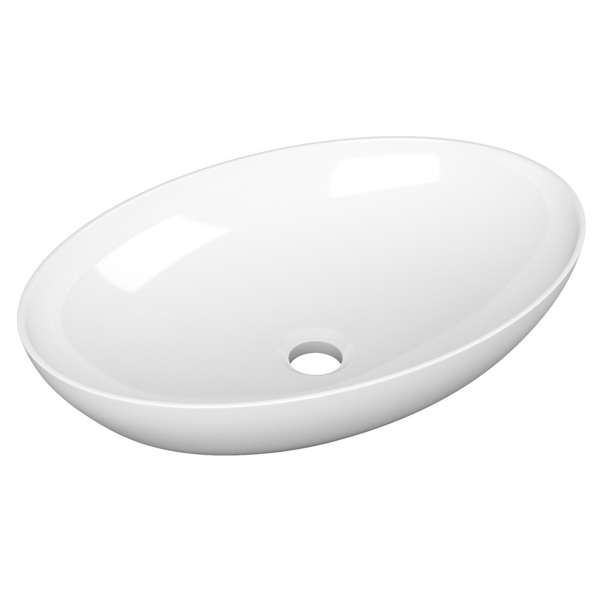 Раковина накладная 62см Point Сатурн PN43901 белый