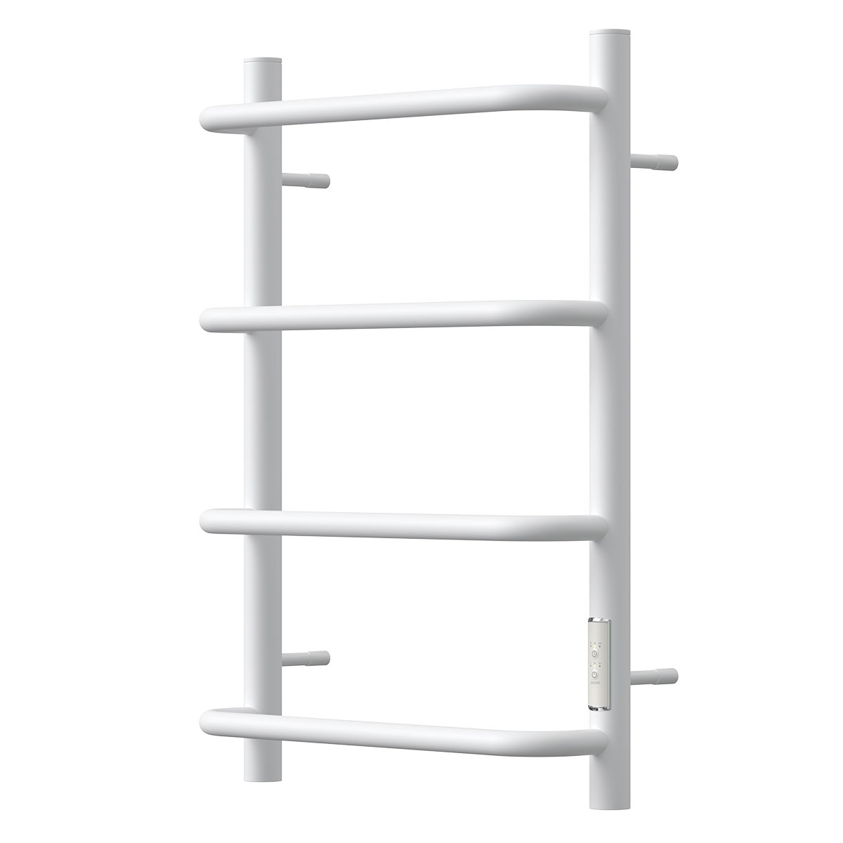 Полотенцесушитель электрический Point PN08846W П4 400x600 диммер справа, белый матовый