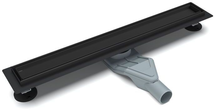 Желоб линейный ESBANO COMBI C-TILE-80MB 80см черный матовый