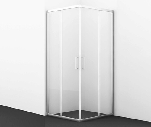 Душевой угол WasserKraft Main 41S03M 90x90x200, профиль хром, стекло матовое