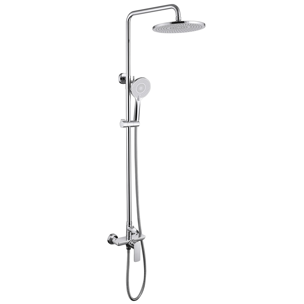 Душевая стойка со смесителем ABBER AF8020 хром