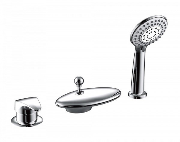 Смеситель для ванны с душем Bravat Cobra F5140197CP-1-RUS хром