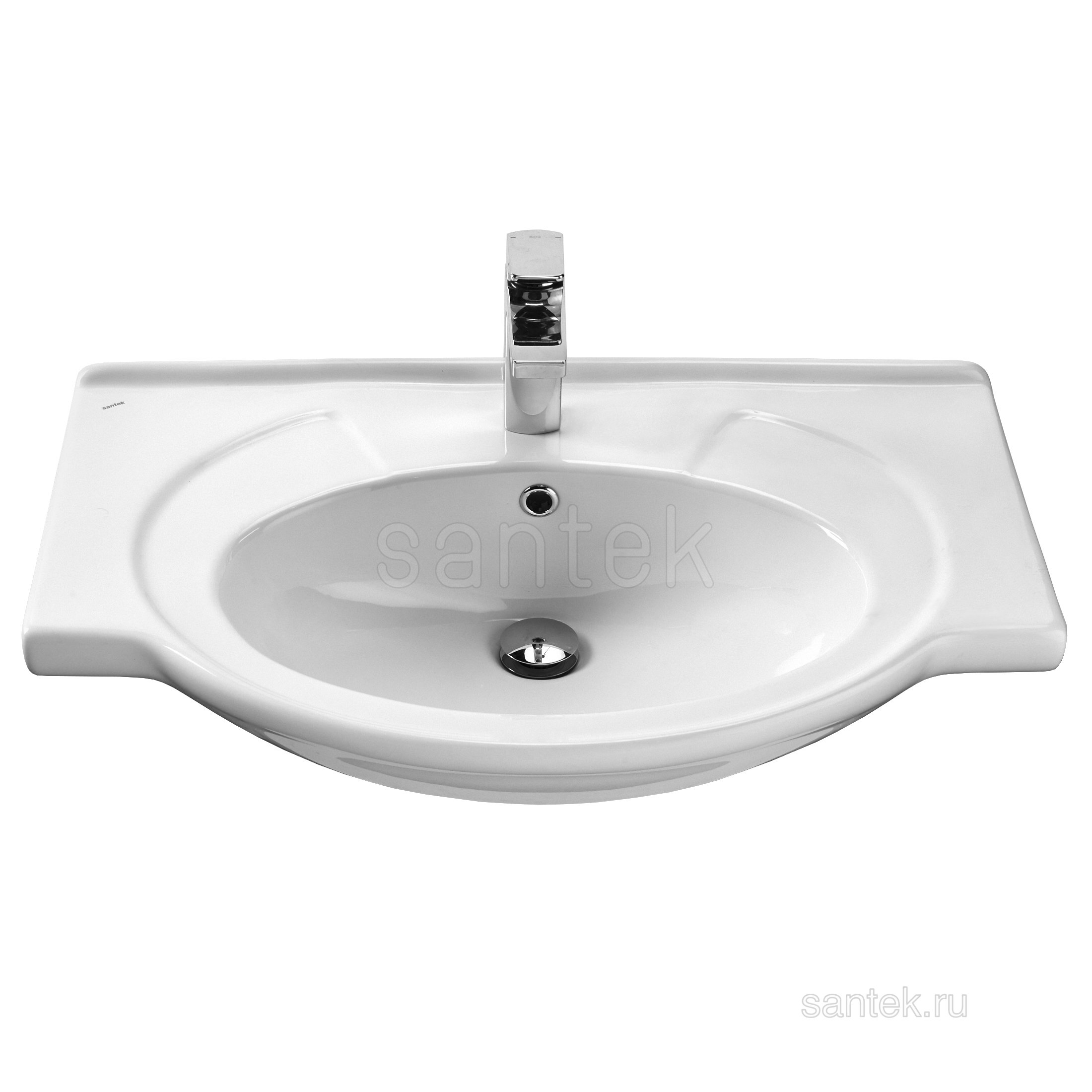Раковина Santek Байкал 75 отверстие под смеситель 1WH110259