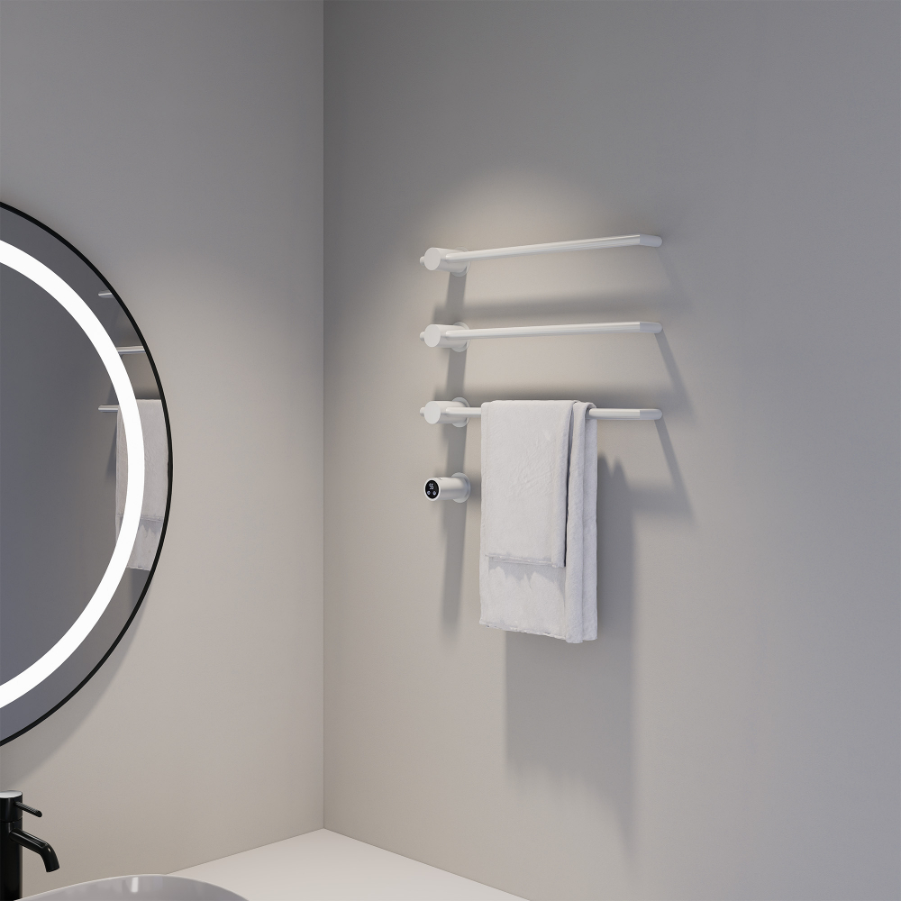 Полотенцесушитель электрический ABBER Charme AH4003MW белый матовый