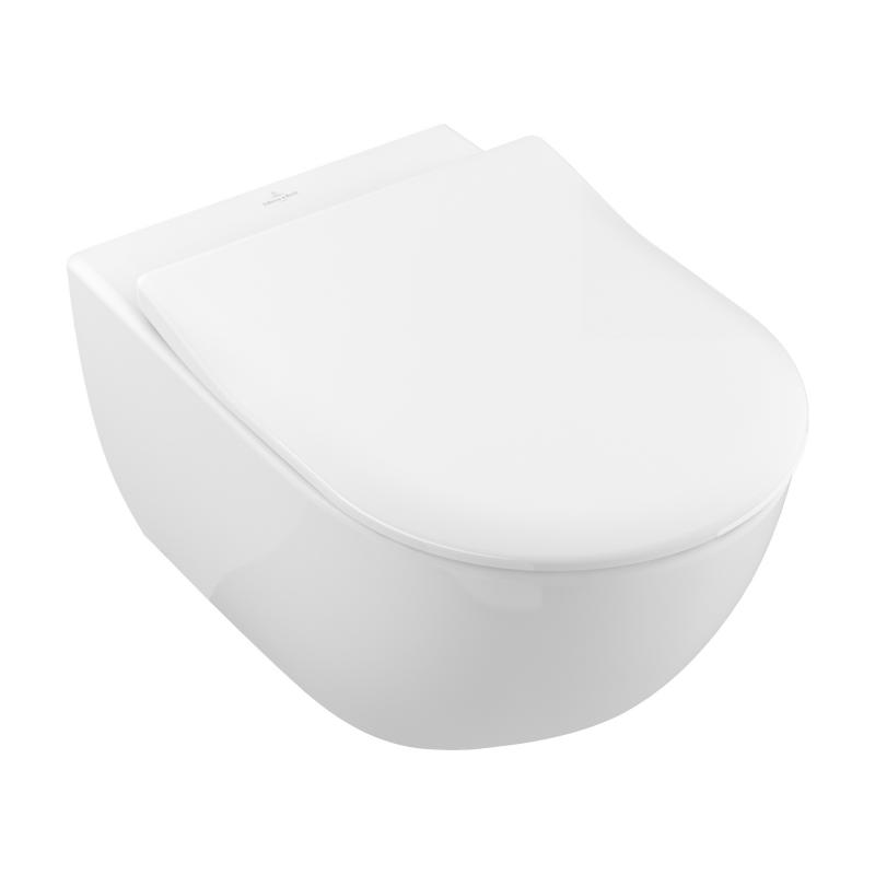 Унитаз Villeroy&Boch Subway 2.0 Plus Rimless 5614R0R1 подвесной без сиденья