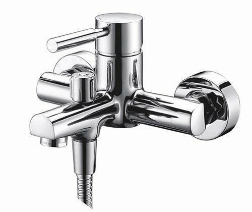 Смеситель для ванны с душем WasserKraft Main 4101 хром