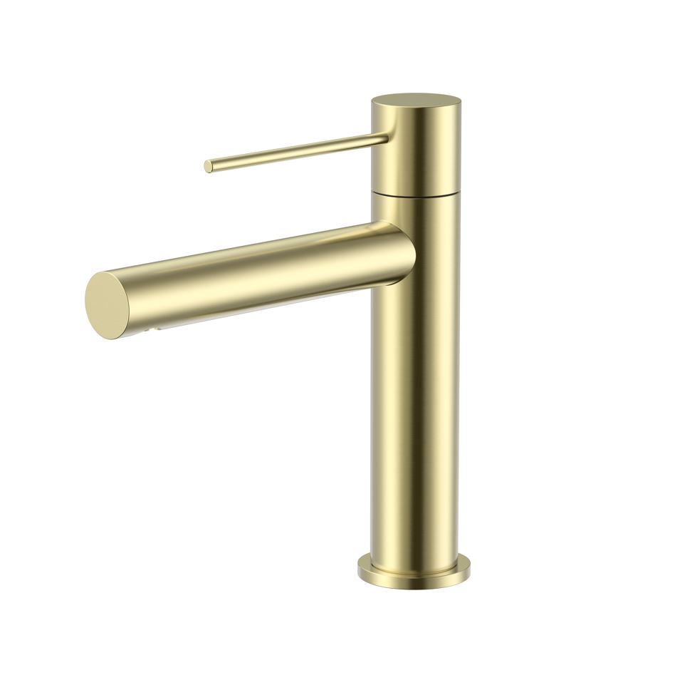 Смеситель для раковины Vincea Aspire VBF-4AS01BG золото матовое