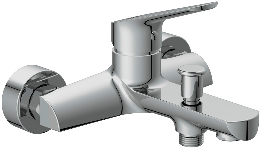 Смеситель для ванны с душем Cersanit FLAVIS 63035 хром