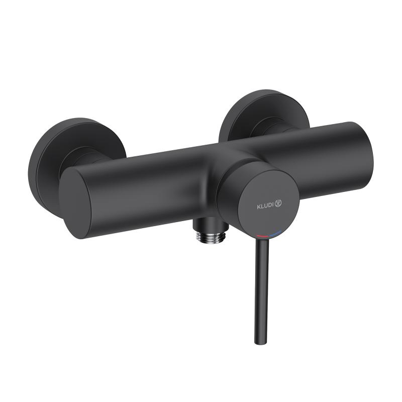 Смеситель для душа Kludi Bozz 388313976 черный матовый