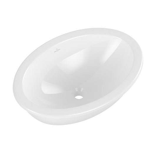 Раковина встраиваемая снизу 43см Villeroy & Boch Loop & Friends 4A530001 alpin