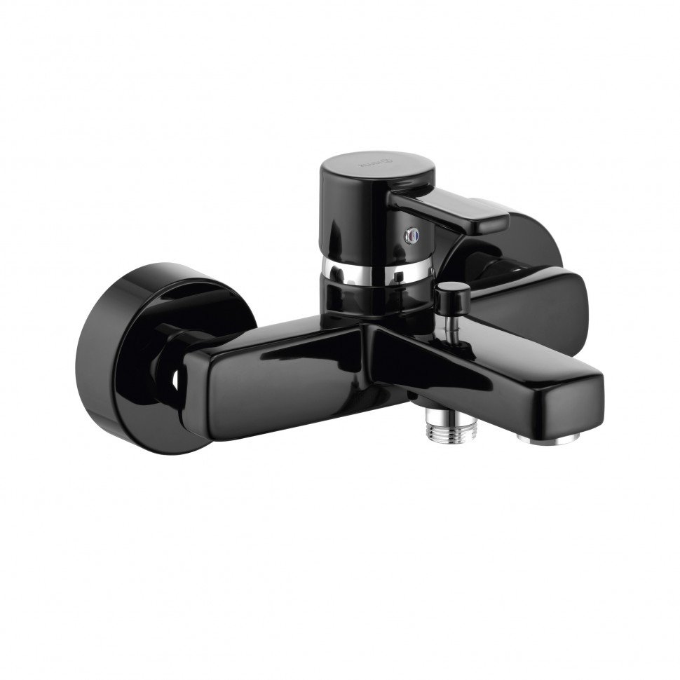 Смеситель для ванны с душем Kludi Zenta  386708675 хром/черный