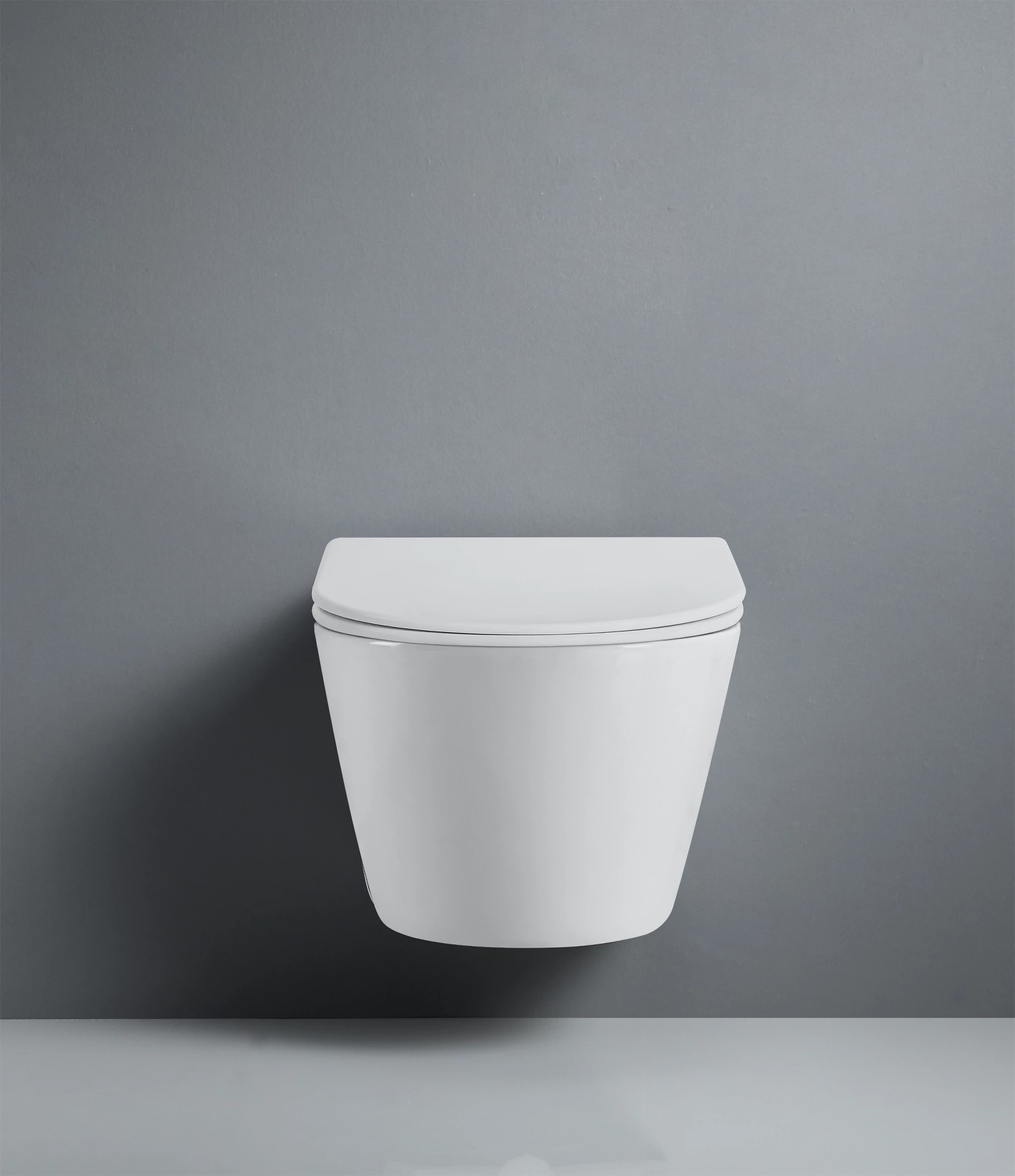 Унитаз подвесной D&K Rhein.Bach DT1476516 белый, с сиденьем микролифт