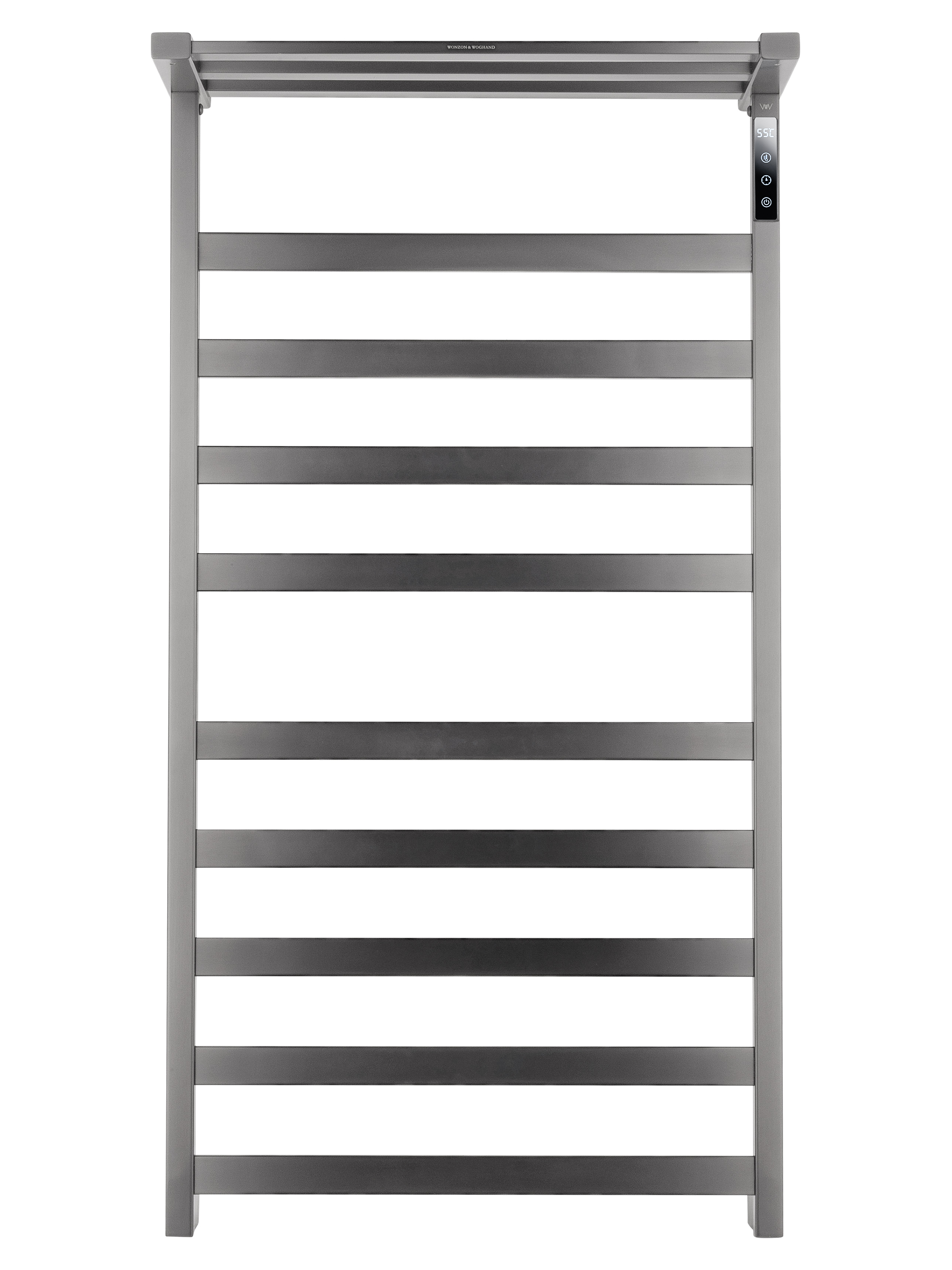 Полотенцесушитель электрический WONZON & WOGHAND FRANKFURT, Темный графит (WW-1029-GM)