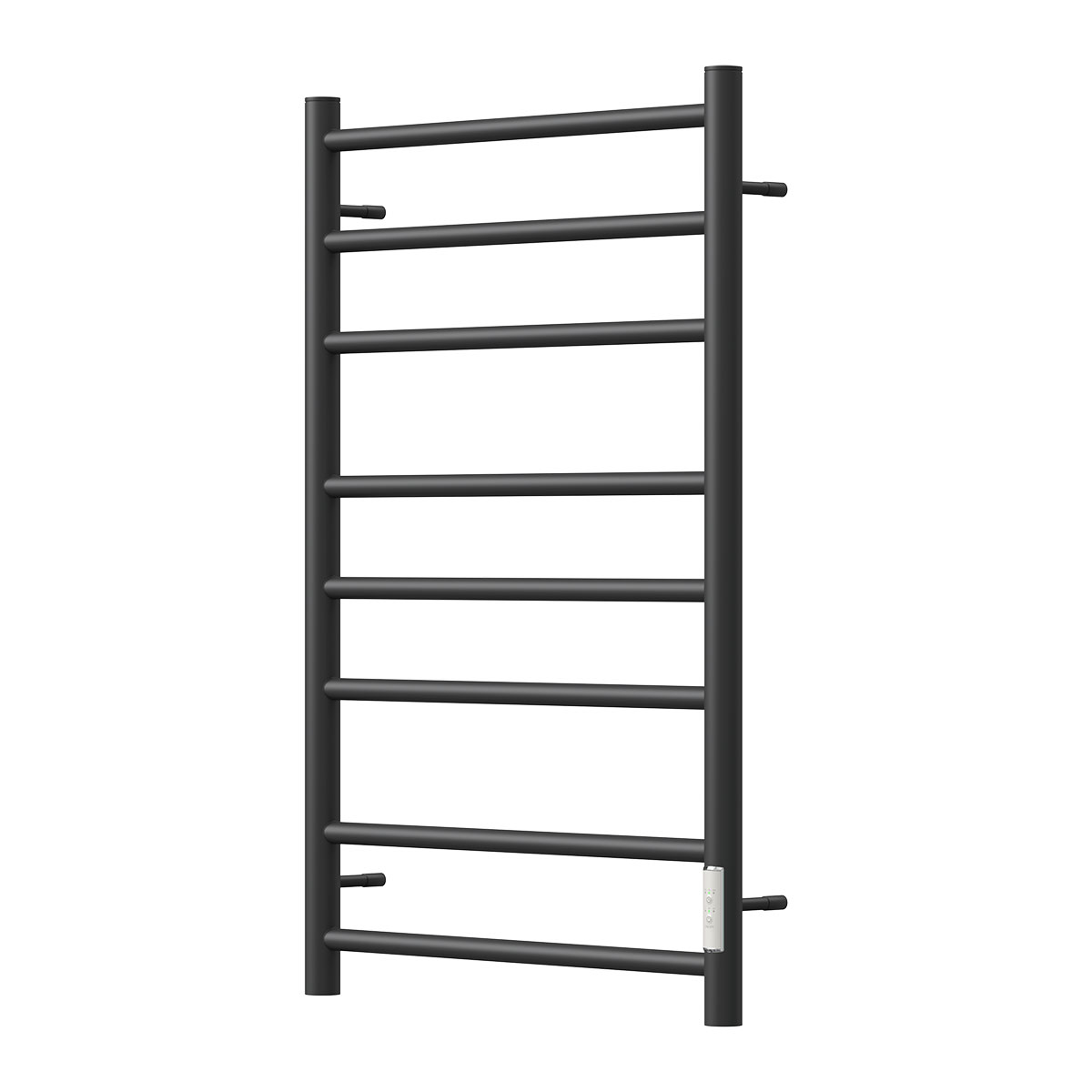 Полотенцесушитель электрический Point PN10858B П8 500x800 диммер справа, черный матовый