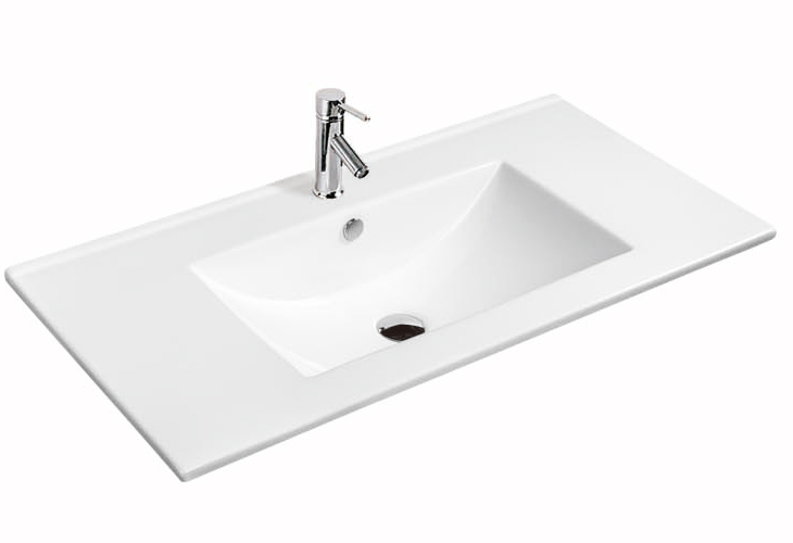 Раковина встраиваемая сверху 61см Gid 9060E белый