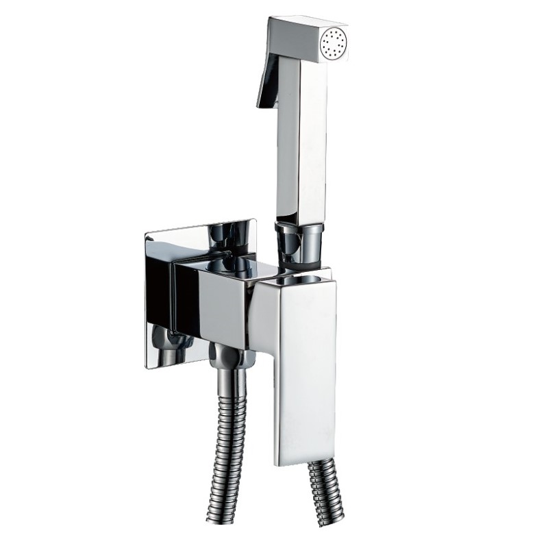 Гигиенический душ со смесителем Haiba HB5512 хром