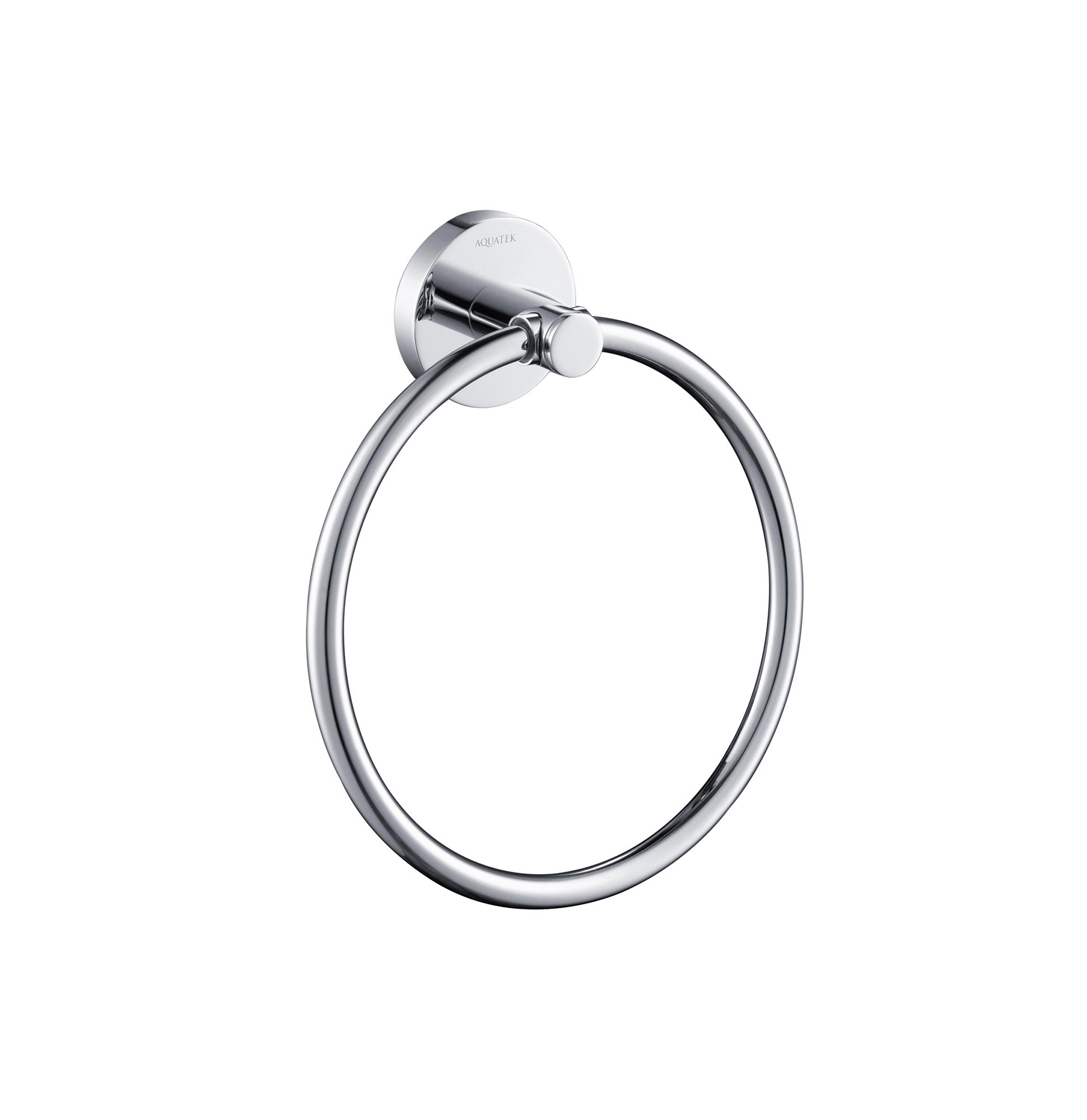 Полотенцедержатель-кольцо Aquatek Европа AQ4112CR хром
