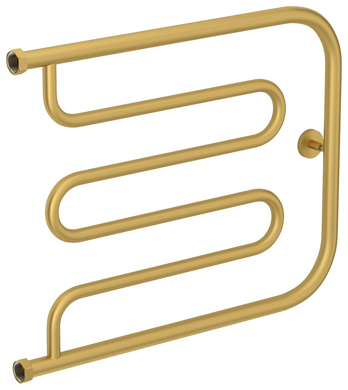 Полотенцесушитель водяной Сунержа Лира 50х65 золото матовое