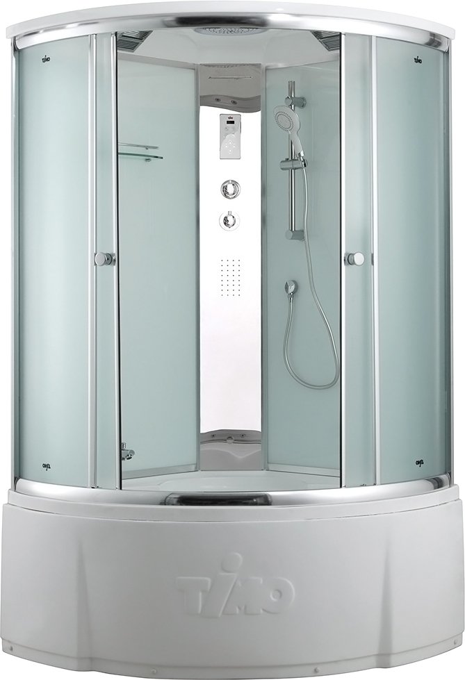 Душевая кабина Timo Comfort T-8825 F 120x120x220 профиль хром глянцевый, стекло матовое