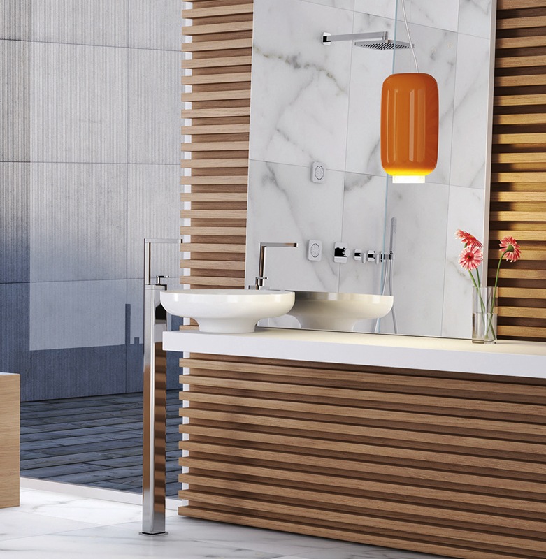 Смеситель для раковины Webert Living LV832101015, хром