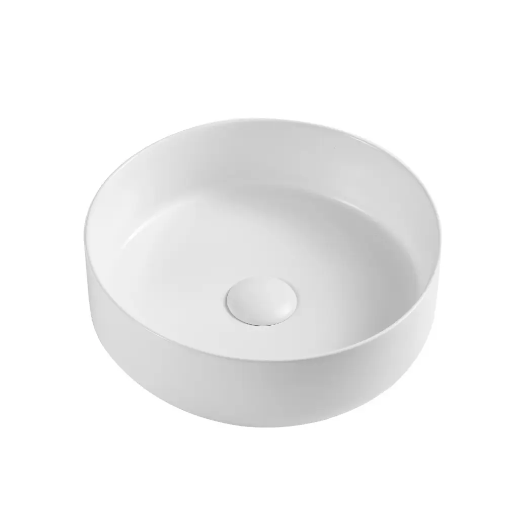 Раковина накладная 35см D&K Matrix DT1391508 белый матовый