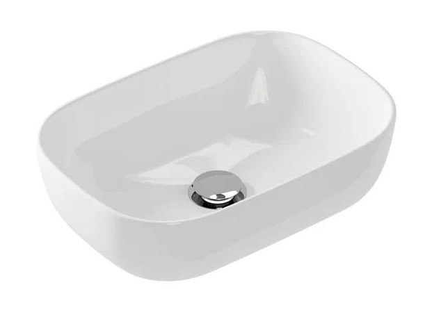 Раковина накладная 50см Cersanit Moduo 50 Square 63570 белый