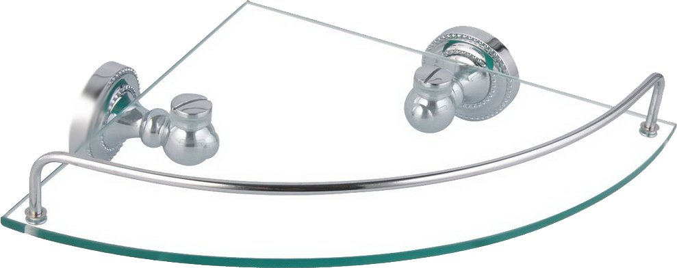 Угловая полка Fixsen Style FX-41103A Хром