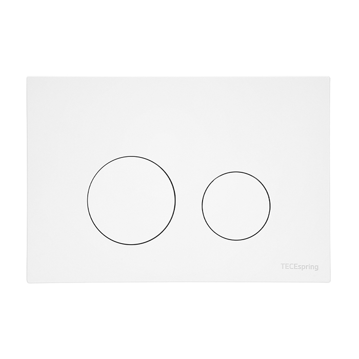 Комплект унитаза-биде с инсталляцией TECE Spring L S955797 с сиденьем микролифт с клавишей смыва белый матовый