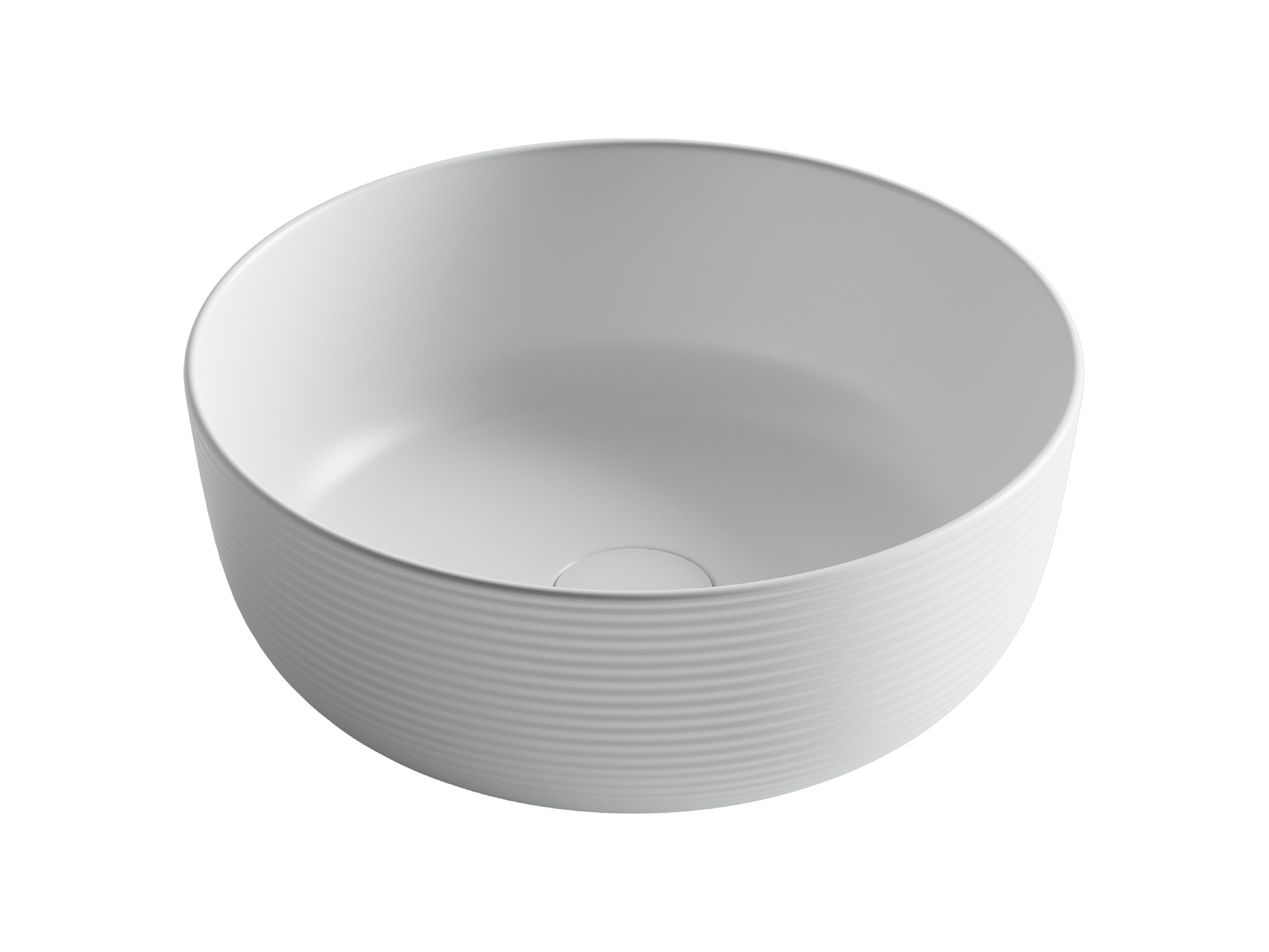 Раковина накладная 35см Ceramica Nova Element CN6073MW белый матовый