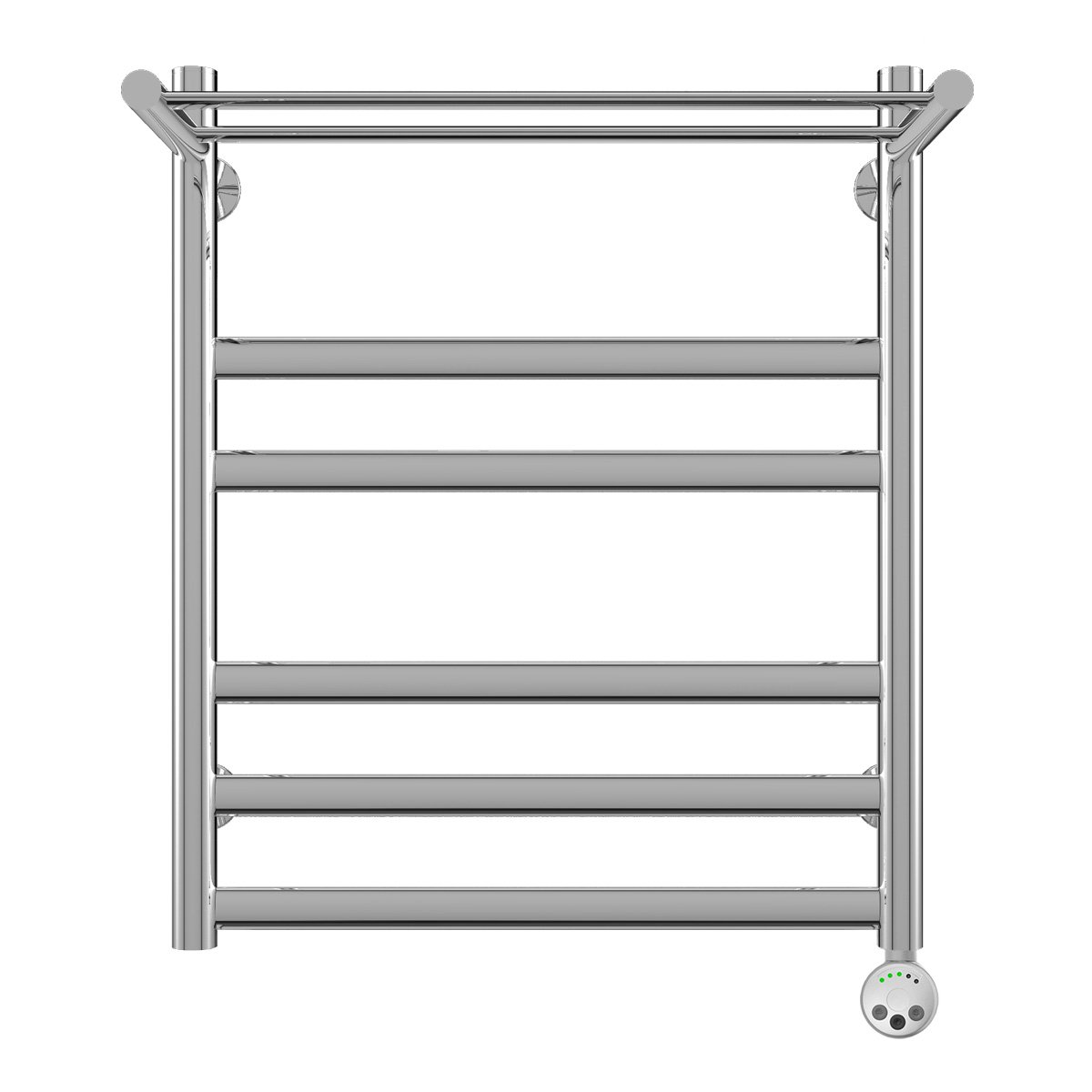 Полотенцесушитель электрический Terminus Хендрикс П6 500x596, ТЭН HT-1 300W, левый/правый