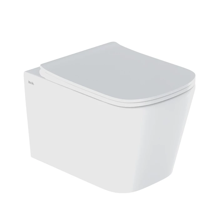 Унитаз подвесной IDDIS Bild BILRDSEi25 белый, с сиденьем микролифт